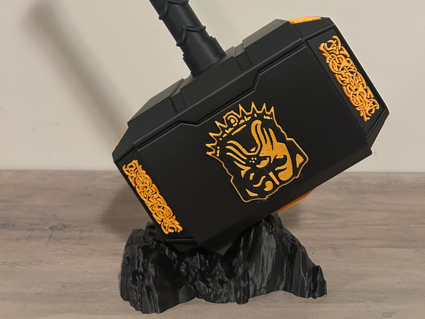 Cleveland Browns Eclipse Mjolnir - Thor's Hammer - Battery Storage Insert