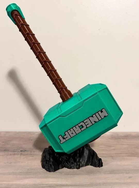Thor's Hammer - Custom Inspired Display Piece - Battery Storage Insert
