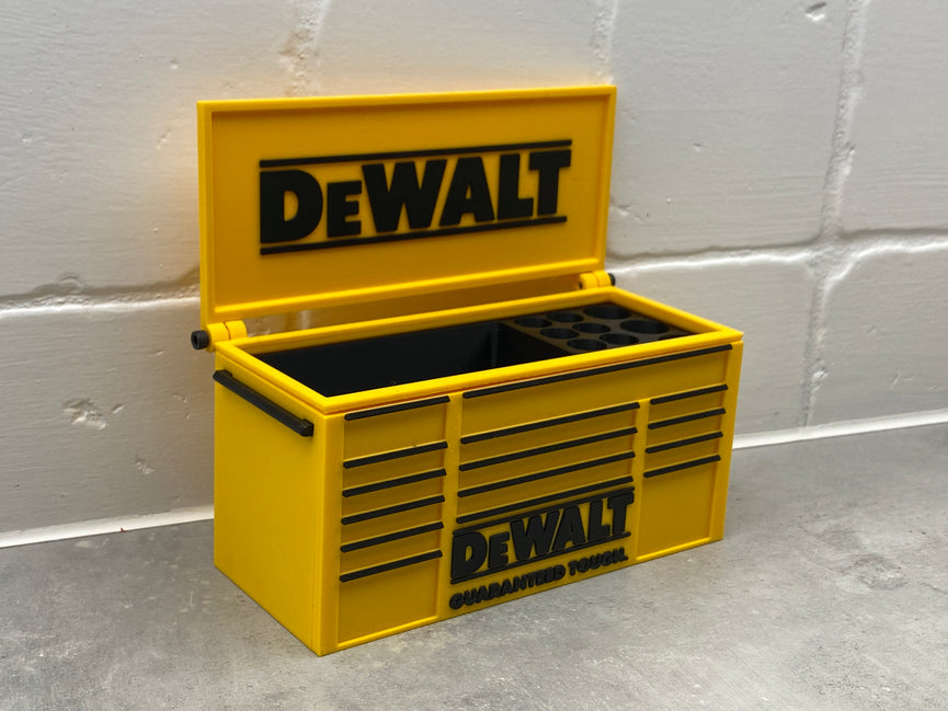 DEWALT Inspired Mini Toolbox Caddy - Battery Storage Insert - Tool Insert