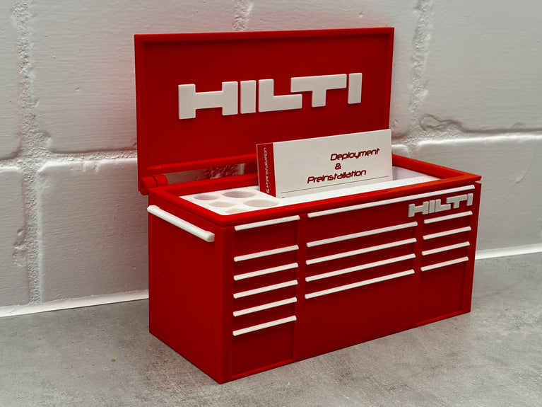 Hilti Inspired Mini Toolbox Caddy - Battery Storage Insert - Tool Insert