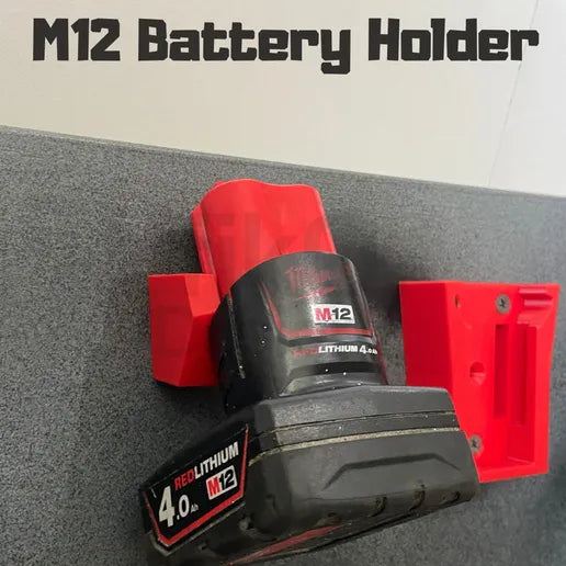 Milwaukee M12 Battery Holder (Pack of 2)