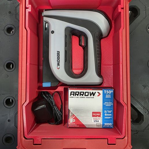 Milwaukee PACKOUT Compact Organiser Arrow Cordless Stapler Insert