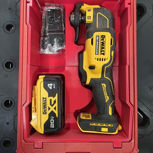 Milwaukee PACKOUT Compact Organiser 48-22-8435 DeWalt Multi-Tool Insert