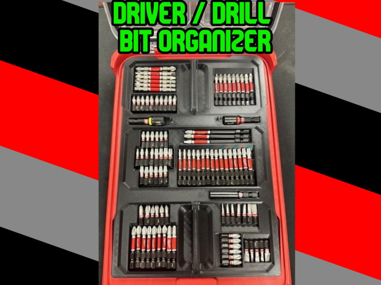 Milwaukee 100-Piece Drill & Driver Bit Organiser PACKOUT Insert