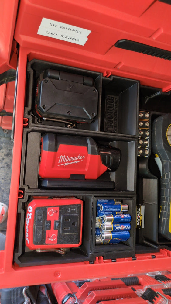 M18 Compact Flood Light Insert | Fits Milwaukee PACKOUT Drawers