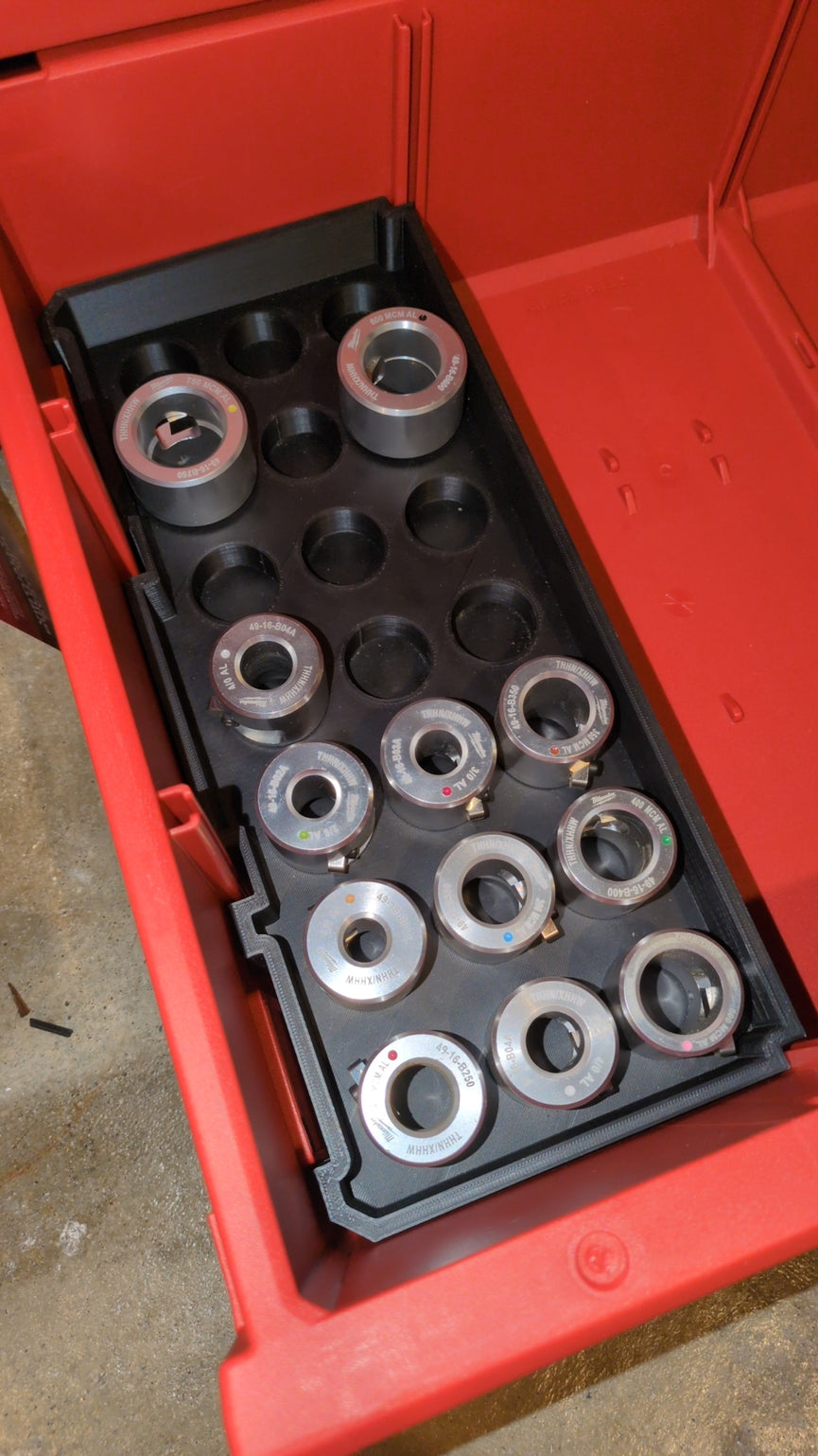 Milwaukee Cable Stripper Die Drawer Insert for Fits Milwaukee PACKOUT Drawers