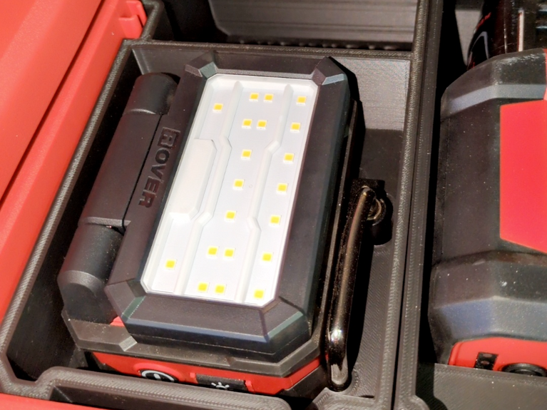 Milwaukee M18 Compact Flood Light Insert for Fits Milwaukee PACKOUT Drawers