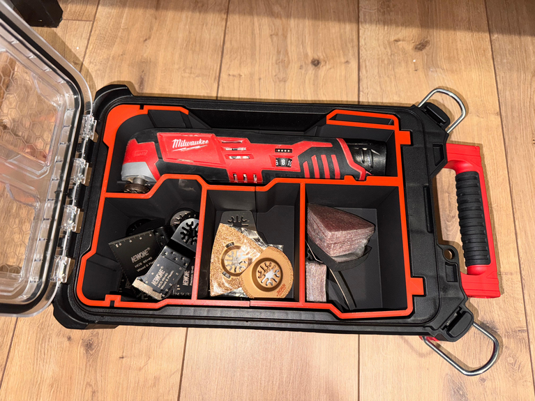 Milwaukee PACKOUT Compact Organiser 48 - 22 - 8435 M12 Multitool Insert