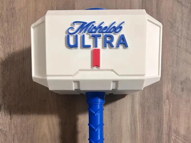 Michelob Ultra Mjolnir — Thor's Hammer by 3D Printify
