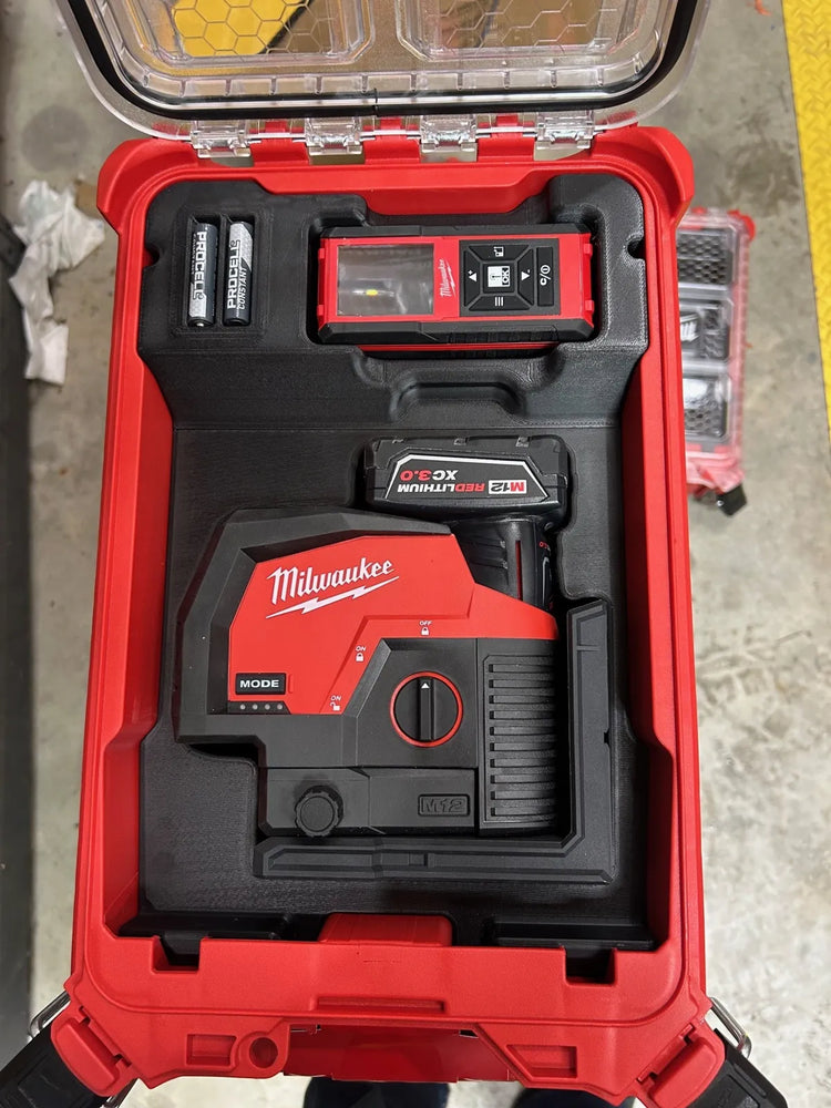 Milwaukee PACKOUT Laser Line & Meter Storage Insert