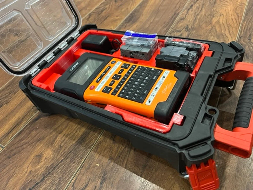 Brother P-Touch E550W Insert Tray for Milwaukee PACKOUT 4932464083