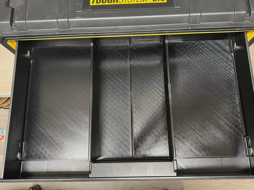 DeWalt ToughSystem 2.0 3-Drawer Insert | 3-Way Divider