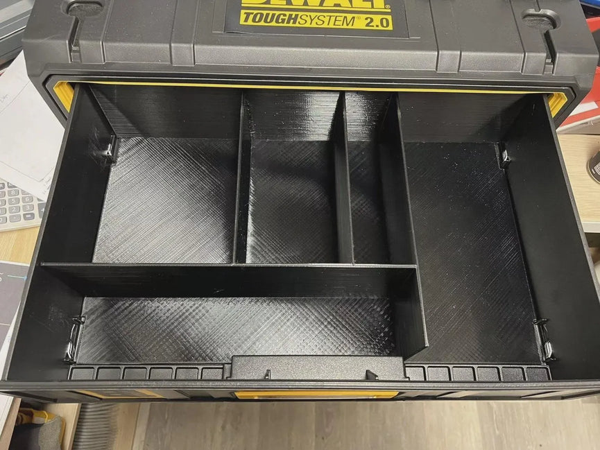 DeWalt ToughSystem 2.0 2-Drawer Insert | 5-Way Divider