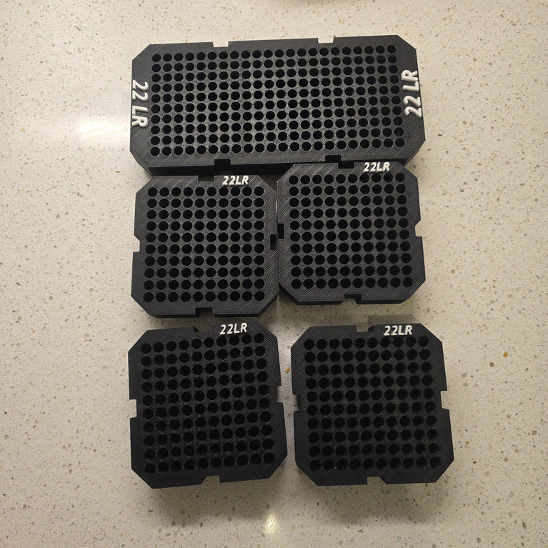 22LR Ammo Tray Insert Set for Milwaukee PACKOUT