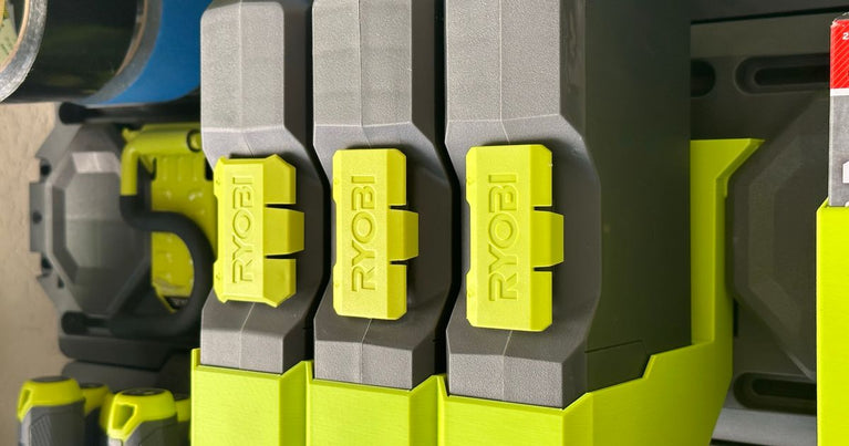 Drill/Driver Bit Case Holder for Ryobi Link - 3D Printed PETG