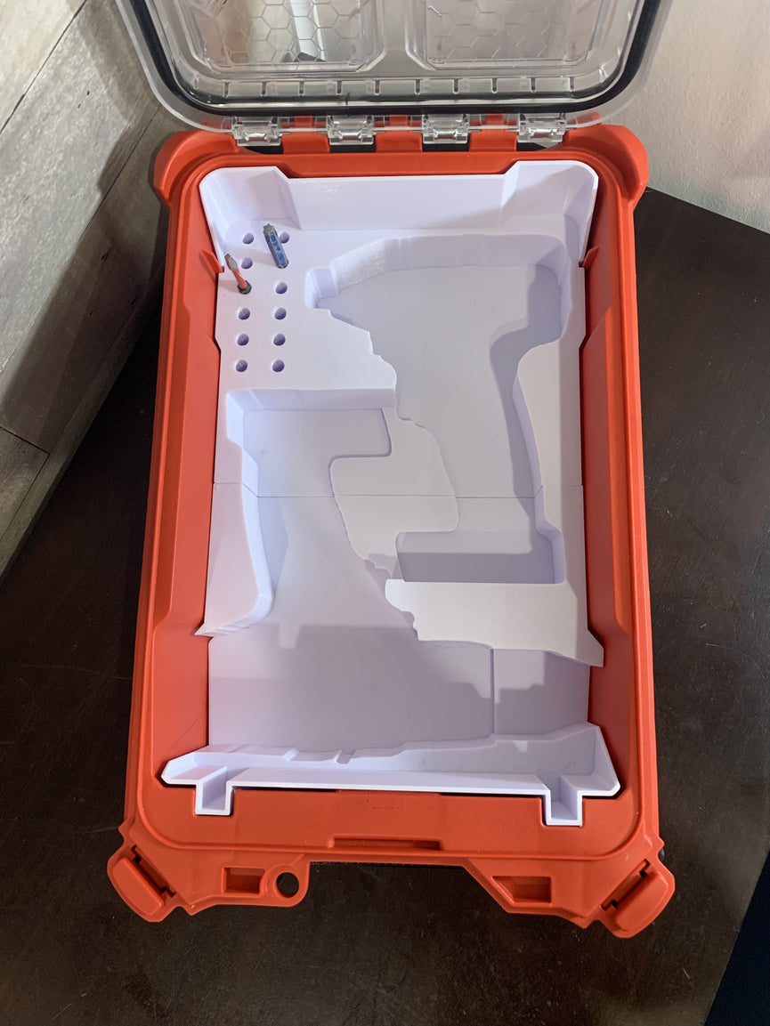 Milwaukee M18 Drill and Impact Driver Insert for PACKOUT Compact Organiser