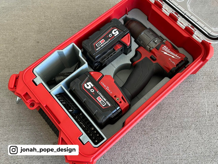 M18 Drill Gen 3 | Fits Milwaukee PACKOUT Compact Organiser 48228435