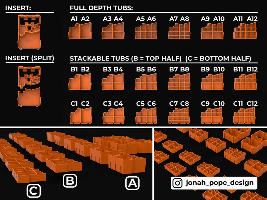 M12 Install Driver Packout Insert (Black)