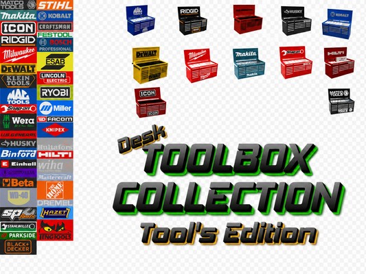 Tool Brand Inspired Toolbox Collection