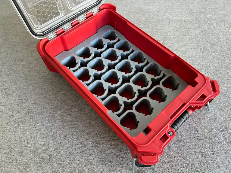 Insert for Milwaukee M12 Battery Rack Insert Compact Organizer