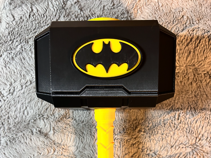 Batman Mjolnir - Thor's Hammer - Battery Storage Insert - Tool Insert