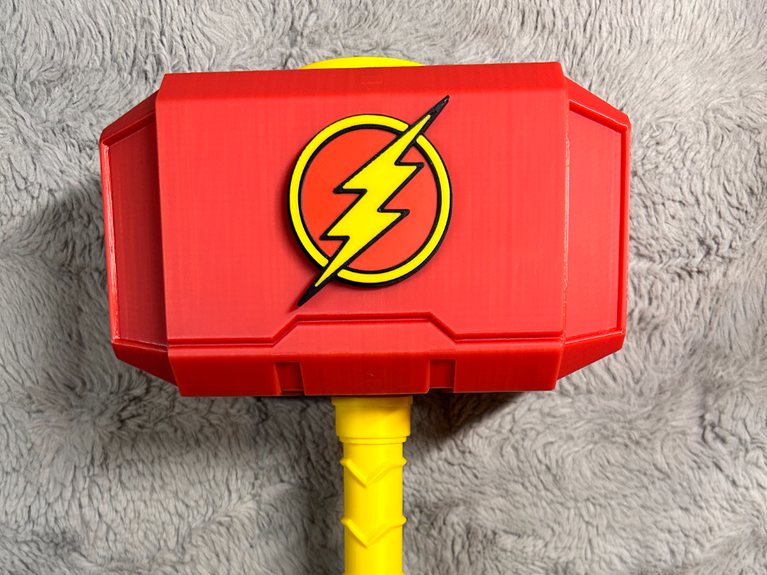 The Flash Mjolnir - Thor's Hammer - Battery Storage Insert - Tool Insert