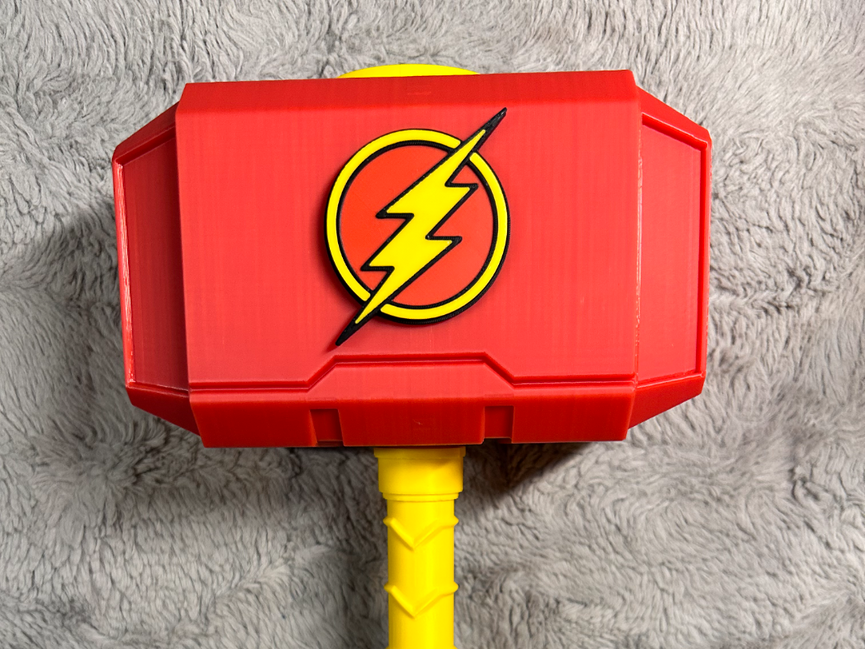 The Flash Mjolnir - Thor's Hammer - Battery Storage Insert - Tool Insert