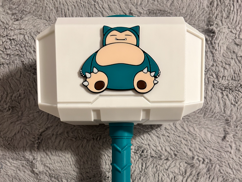 Snorlax Mjolnir - Thor's Hammer - Battery Storage Insert - Tool Insert