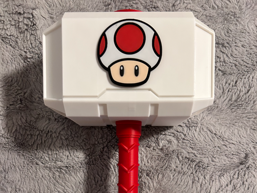 Toad Mjolnir - Thor's Hammer - Battery Storage Insert - Tool Insert