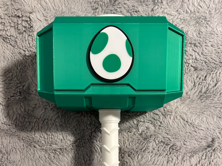 Yoshi Mjolnir - Thor's Hammer - Battery Storage Insert - Tool Insert