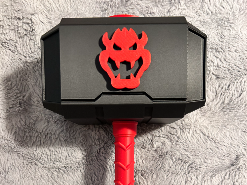 Bowser Mjolnir - Thor's Hammer - Battery Storage Insert - Tool Insert