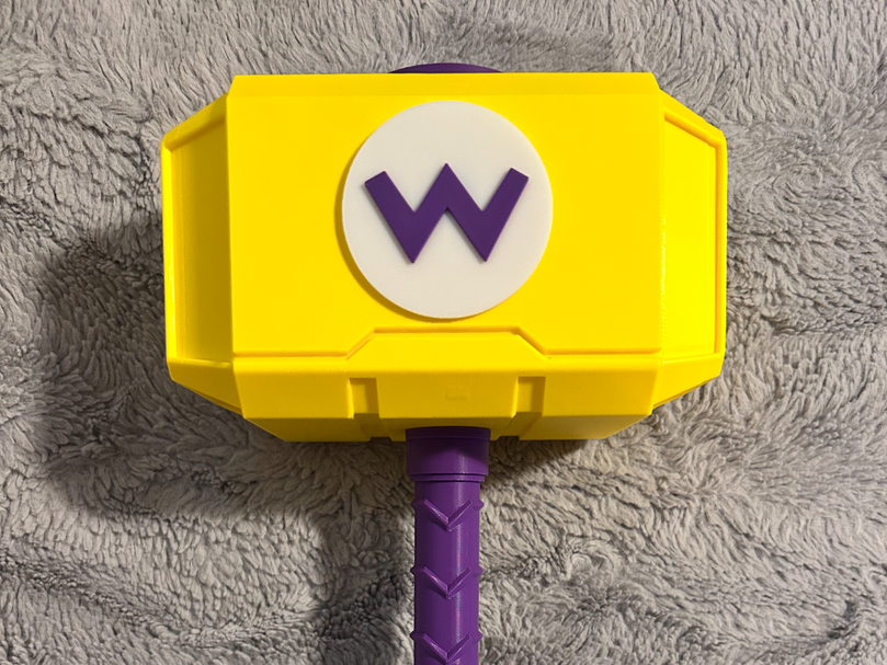 Wario Mjolnir - Thor's Hammer - Battery Storage Insert - Tool Insert