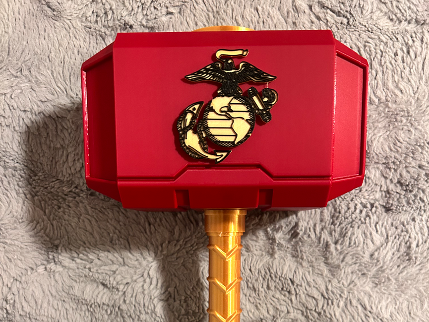 United States Marine Corps Mjolnir - Thor's Hammer - Battery Storage Insert