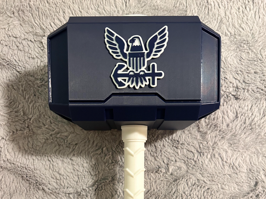 United States Navy Mjolnir - Thor's Hammer - Battery Storage Insert