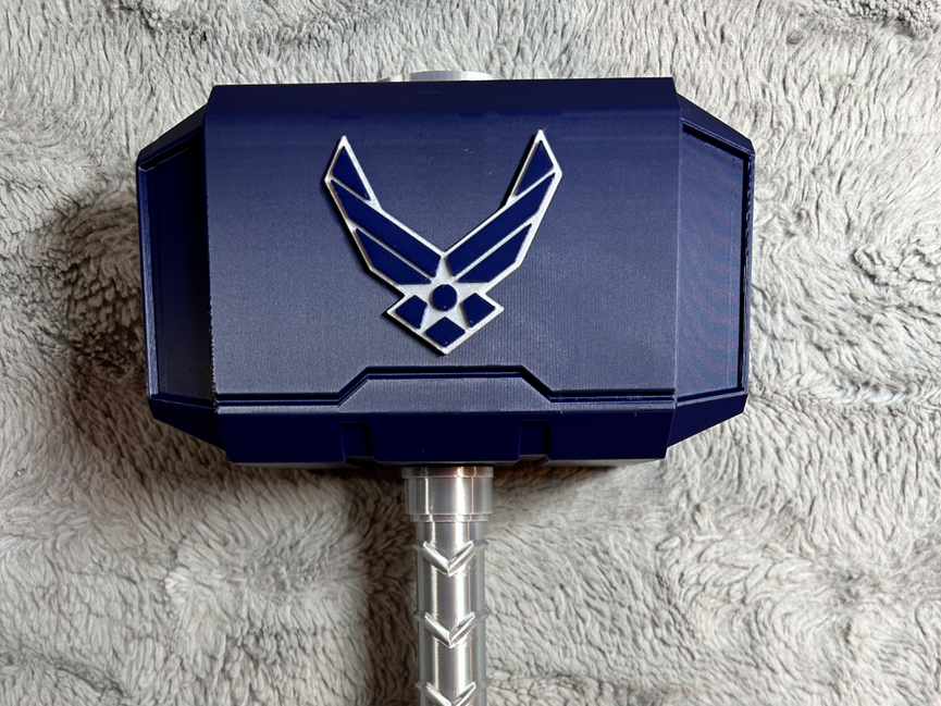 United States Air Force Mjolnir - Thor's Hammer - Battery Storage Insert