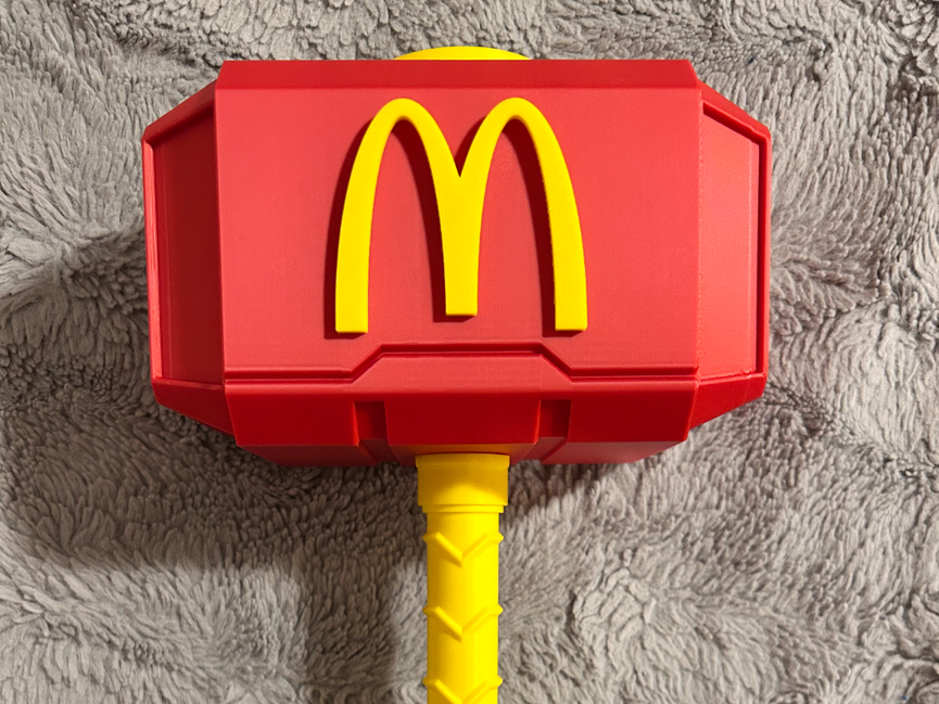 Thor's Hammer Mchammer - Mcdonalds Mjolnir - Battery Storage Insert
