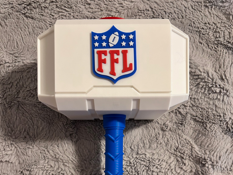 Fantasy Football Mjolnir - Thor's Hammer - Battery Storage Insert