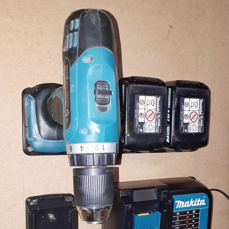 Makita 18V Triple Drill Stand Battery Holder
