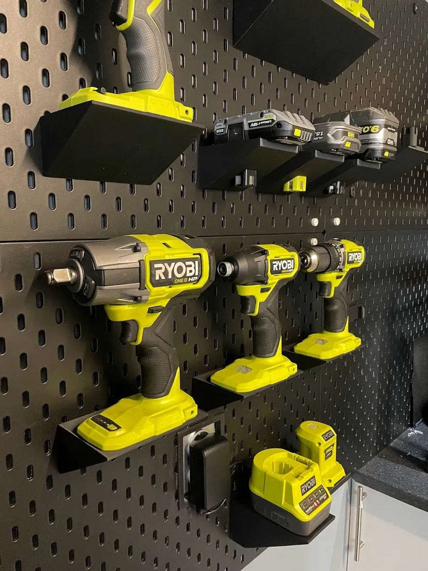Ryobi Tool Holder (Ikea Skadis)