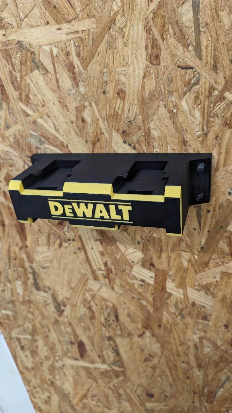 DeWalt 20V Battery 4x Wall Mount