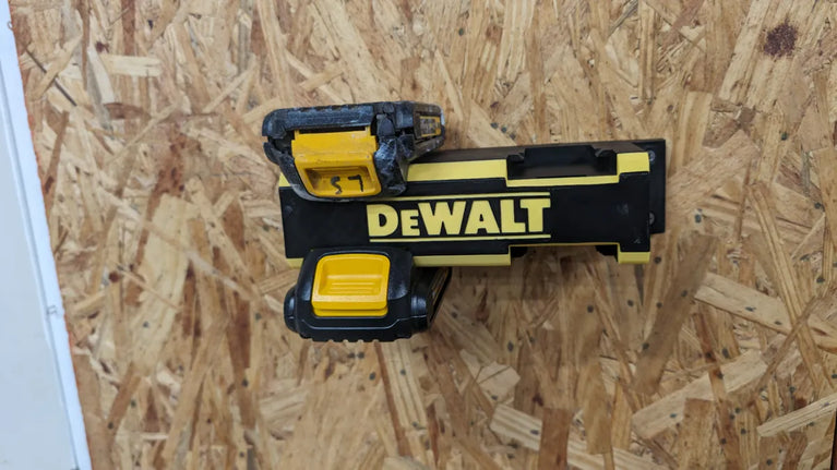 DeWalt 20V Battery 4x Wall Mount