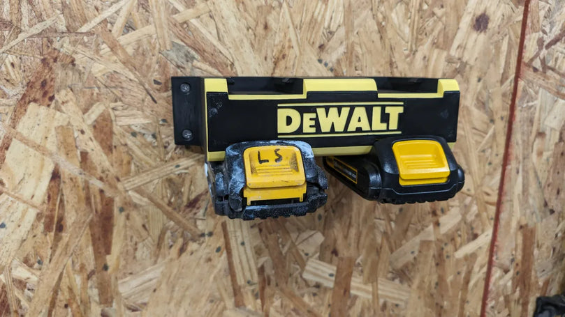 DeWalt 20V Battery 4x Wall Mount