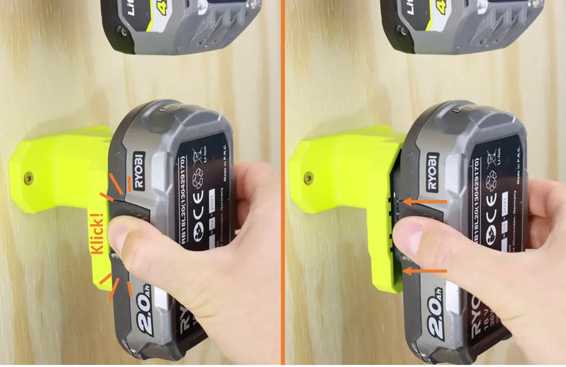 Battery Holder for Ryobi One+ 18V