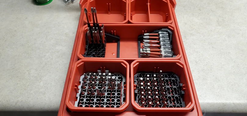 Milwaukee PACKOUT Bit Organizers (10E)