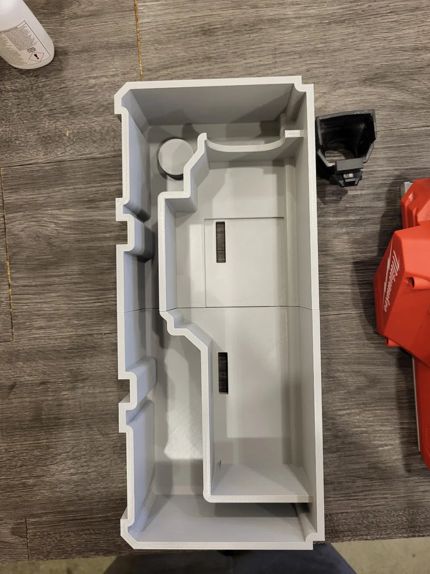 Milwaukee M12 planer PACKOUT drawer insert
