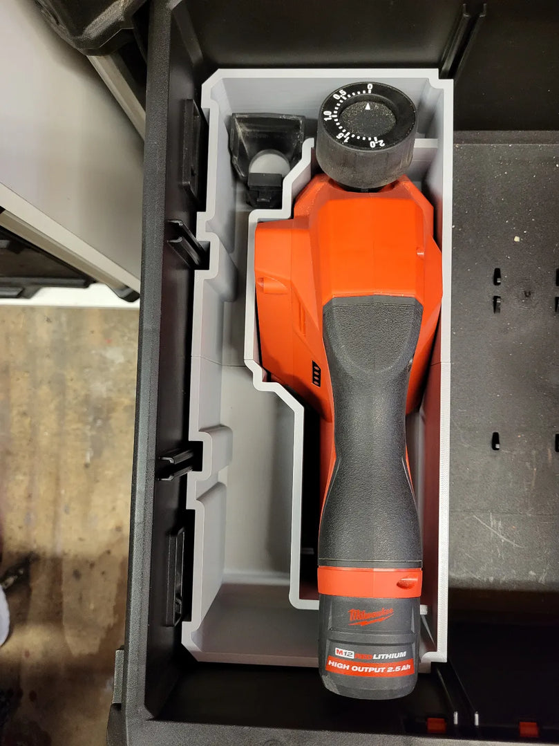 Milwaukee M12 planer PACKOUT drawer insert
