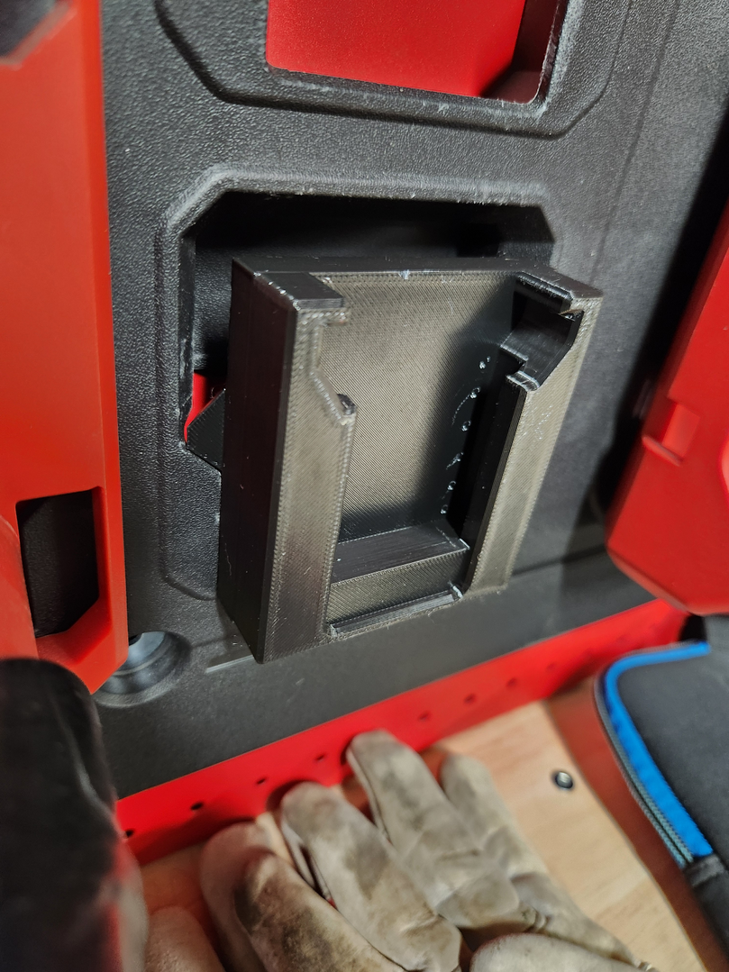 Milwaukee PACKOUT Single Battery Slot Battery Holder