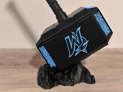 Miami Marlins Eclipse Mjolnir - Thor's Hammer - Battery Storage Insert