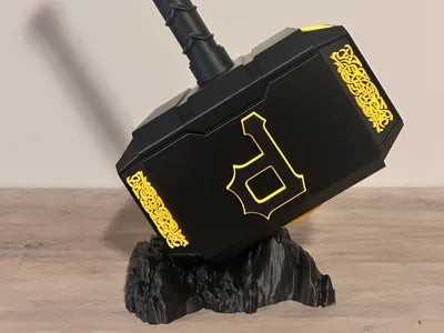 Pittsburgh Pirates Eclipse Mjolnir - Thor's Hammer - Battery Storage Insert