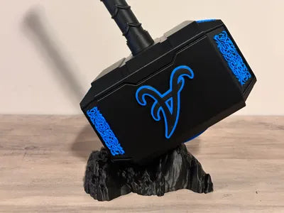Atlanta Braves Eclipse Mjolnir - Thor's Hammer - Battery Storage Insert